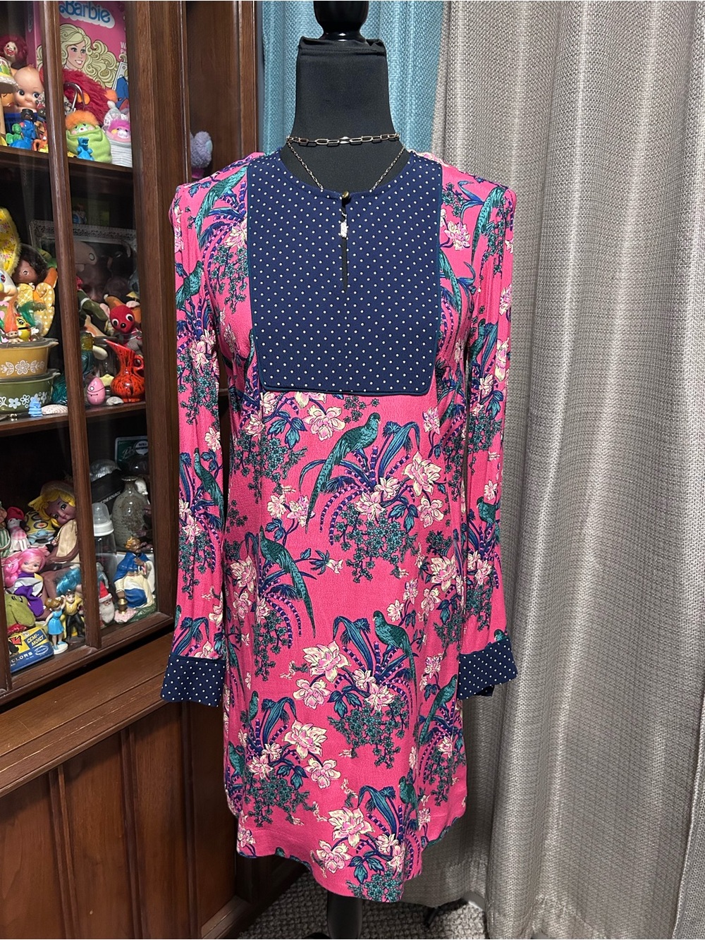 Long Sleeve Dress-S